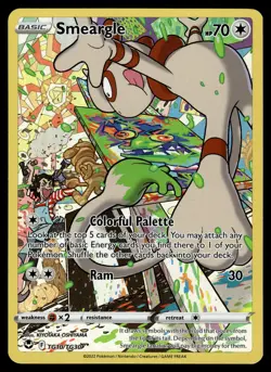 Smeargle TG10/TG30 SWSH12: Silver Tempest Trainer Gallery Pokemon - Image 1