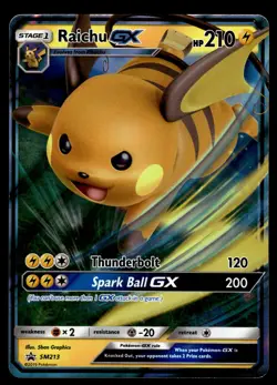 Raichu GX SM213 SM Promos Pokemon - Image 1