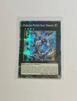 Yu-Gi-Oh! Starliege Photon Blast Dragon #MP25-EN034 Starlight 1st Ed (NM) +Bonus - Image 1