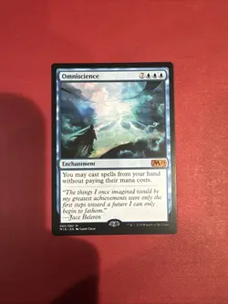 Omniscience Mtg M19 Core Nm Near Mint - Image 1