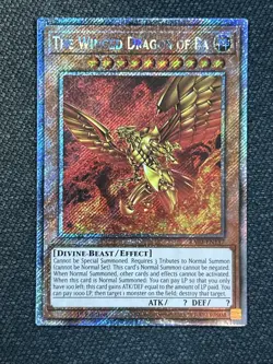 Yu-Gi-Oh! The Winged Dragon Of Ra Quarter Century Secret Rare RA-03 EN-137 - Image 1