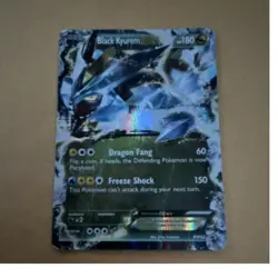 Pokemon Black Kyurem EX Promo Holo Black & White BW62 Basic 180HP English - Image 1
