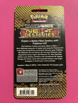 Pokemon TCG: Black and White Next Destinies Blister Pack Regigigas Art - Image 2