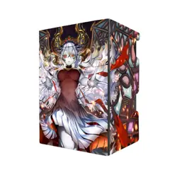 Blazing Cartesia Deck Box - Holds 100 Double Sleeved Cards & Dice Tray - Image 1