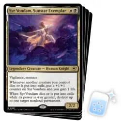 SYR VONDAM, SUNSTAR EXEMPLAR X4 Edge Of Eternities EOE Magic MTG MINT CARD - Image 1