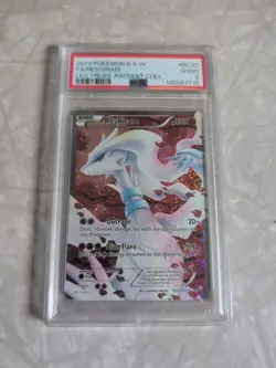 2013 Reshiram Black And White Radiant Collection #RC22 PSA 2 - Image 2