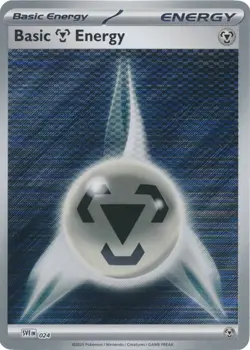 METAL ENERGY SVE 024 BLACK BOLT/WHITE FLARE POKEMON (REVERSE HOLO, NM) - Image 1