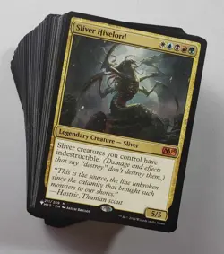 MTG Commander Sliver Hivelord Five Color Slivers EDH Deck with Rares - Image 1