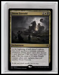 Throne of Eldraine #187 Doom Foretold - Image 1