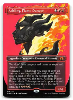 Ashling, Flame Dancer Borderless #367 Modern Horizons 3 - Image 1