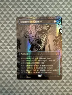 MTG Ichormoon Gauntlet #348 Oil Slick Raised Foil Phyrexia: AWBO (ONE) - Image 1