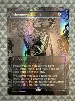 MTG Ichormoon Gauntlet #348 Oil Slick Raised Foil Phyrexia: AWBO (ONE) - Image 2