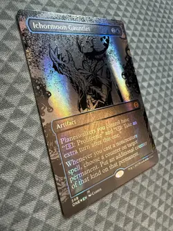 MTG Ichormoon Gauntlet #348 Oil Slick Raised Foil Phyrexia: AWBO (ONE) - Image 3