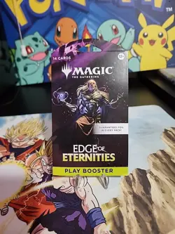 Magic The Gathering Edge Of Eternities Sealed PlayStation Booster Pack Lot Of 16 - Image 1