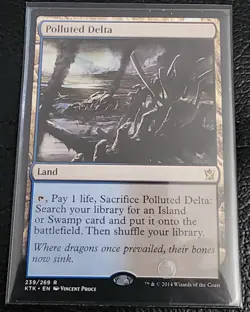 Polluted Delta Khans of Tarkir Regular - Image 1