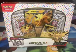 Pokemon Scarlet & Violet 151 Zapdos ex Collection Brand New In Hand RTS - Image 1