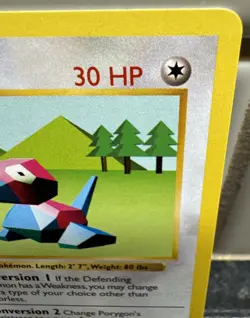 1999 Pokemon - Porygon 039/102 Base Set (Shadowless) - 1st Edition NM Mint - Image 2
