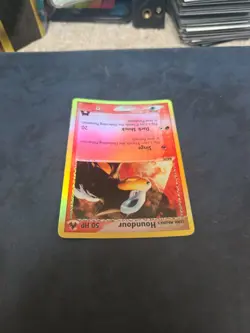 Pokemon TCG Team Magma's Houndour 35/95 EX Team Magma Vs Team Aqua Reverse EXC - Image 5