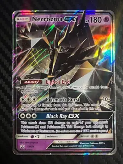Pokemon TCG Necrozma GX SM Black Star Promo SM58 Promo DMG - Image 1