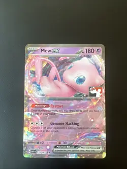 Mew ex 151/165 Prize Pack Series Play Stamp - Pokemon TCG - SHIPS FAST - Image 1
