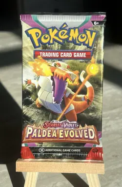 Pokemon TCG Scarlet & Violet Paldea Evolved Sealed Booster Pack English - Image 1