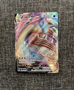 Lapras VMAX - 050/202 - Ultra Rare Pokemon SS01 Sword & Shield Base NM - Image 1