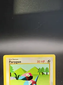 1999 Pokemon Base Set 1st Edition Shadowless Porygon 39/102 NM/MINT - Image 2