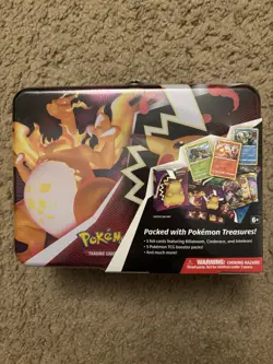 Pokemon TCG Fall 2020 Collector’s Chest Lunch Box Tin Sealed - Image 1