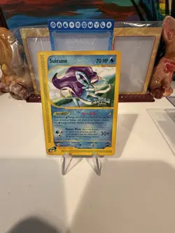Pokemon TCG - Suicune - #53- Wizard of the Coast Black Star Promo (Stamped) - LP - Image 1