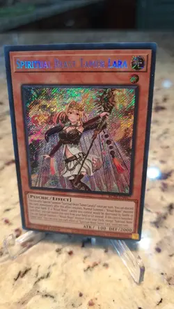 Yu-Gi-Oh - Spiritual Beast Tamer Lara - BLTR-EN017 - Secret Rare - Image 1
