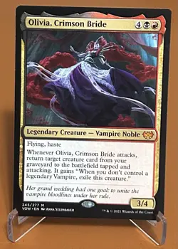 Olivia, Crimson Bride Innistrad: Crimson Vow Regular - Image 1