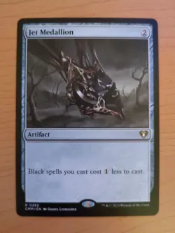 MTG Jet Medallion Commander Masters Artifact Rare Regular Non Foil - Image 1