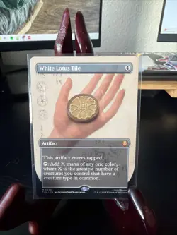 White Lotus Tile (Borderless) Avatar: The Last Airbender Regular - Image 1