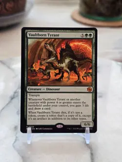 MTG Vaultborn Tyrant Outlaws of Thunder Junction: the Big Score Regular NM - Image 1