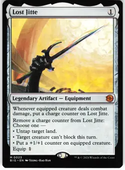 Lost Jitte M Outlaws of Thunder Junction: The Big Score BIG Normal 23MTG NM - Image 1