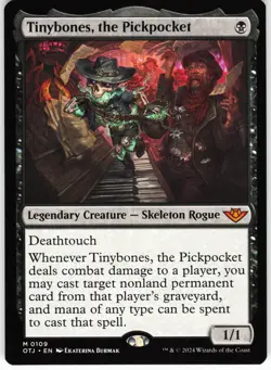 Tinybones, the Pickpocket M Outlaws of Thunder Junction OTJ Normal 109MTG NM - Image 1