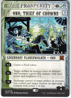 Oko, Thief of Crowns M Outlaws of Thunder Junction: Breaking News OTP Normal 50M - Image 1
