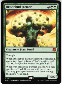 Bristlebud Farmer M Outlaws of Thunder Junction: The Big Score BIG Normal 17MTG - Image 1