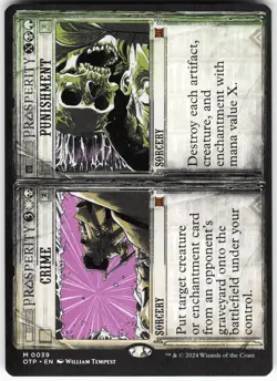 Crime // Punishment M Outlaws of Thunder Junction: Breaking News OTP Normal 39MT - Image 1