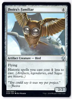 Jhoira's Familiar DOM 220 Magic: The Gathering UC NM - Image 1