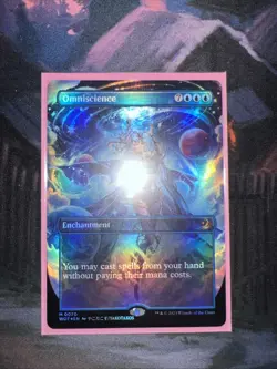 Omniscience (Anime Borderless) Wilds of Eldraine: Enchanting Tales Foil - Image 2