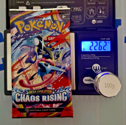 Pokemon TCG: Chaos Rising - English Booster Pack SEALED - 22.62g - #D - Image 1