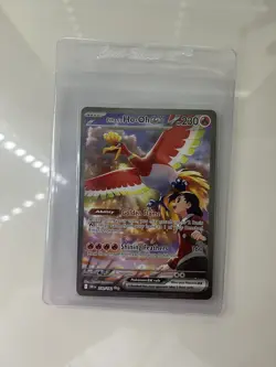 Pokemon TCG SV10 Ethan's Ho-Oh ex 230/182 Special Illustration Rare Holo EN - Image 1