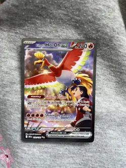 Pokemon TCG SV10 Ethan's Ho-Oh ex 230/182 Special Illustration Rare Holo EN - Image 2