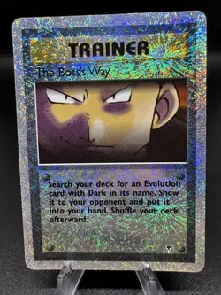 Pokemon TCG The Boss's Way 105/110 Legendary Collection Reverse Holo - HP - Image 1