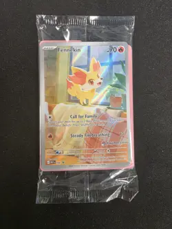 Chaos Rising Pokemon Center Promo Fennekin (Sealed)!! - Image 1