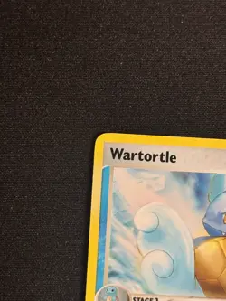 POKEMON TCG WARTORTLE 43/100 EX CRYSTAL GUARDIAN UNCOMMON STAMPED REVERSE Holo - Image 2