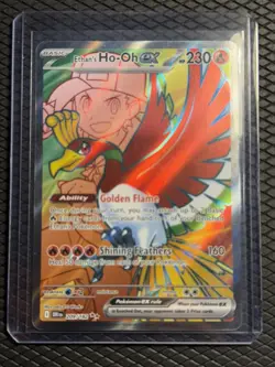 Pokemon: Ethan's Ho-Oh ex 209/182 Sv10: Destined Rivals Holo - Image 1