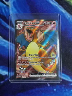 Charizard ex (#183/165) - Holofoil SV - 151 Pokemon - Image 1