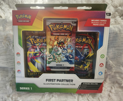 Pokemon TCG First Partner Illustration Collection Series 1 Sealed Box - Image 1